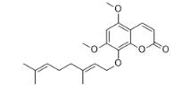 8-香葉酰氧基-5,7-二甲氧基香豆素標(biāo)準(zhǔn)品