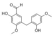 2-羥基-5-（2-羥基-4-甲氧基芐基）-4-甲氧基苯甲醛標(biāo)準(zhǔn)品