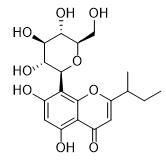 8-葡糖基-5,7-二羥基-2-（1-甲基丙基）色酮標(biāo)準(zhǔn)品