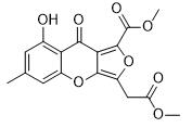 8-羥基-3-（2-甲氧基-2-氧代乙基）-6-甲基-9-氧代-9H-呋喃[3,4-b]亞甲基-1-羧酸甲酯標準品