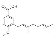 3-香葉基-4-甲氧基苯甲酸標(biāo)準(zhǔn)品