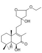 15,16-環(huán)氧-15-乙氧基-6b，13-二羥基-8-烯-7-酮標準品