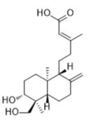 ent-3β,18-Dihydroxylabda-8(17),13E-dien-15-oic acid標(biāo)準(zhǔn)品