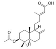 3-Acetoxy-8(17),13E-labdadien-15-oic acid標(biāo)準(zhǔn)品