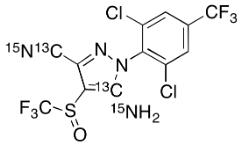 氟蟲腈-13C215N2標(biāo)準(zhǔn)品