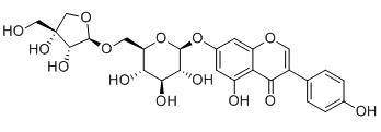 染料木素-7-O-β-D-呋喃芹糖基 -(1→6)-O-β-D-吡喃葡萄糖苷標準品