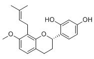 2'，4'-二羥基-7-甲氧基-8-異戊烯基黃烷標(biāo)準(zhǔn)品