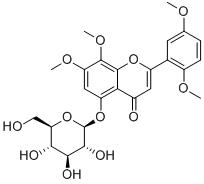 5-羥基-7,8,2'，5'-四甲氧基黃酮5-O-葡糖苷標(biāo)準(zhǔn)品