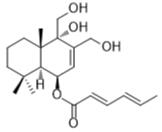 6β-（六-2,4-二烯酰氧基）-9α，12-二羥丙二醇標準品