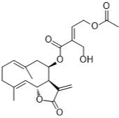 8β-(4-乙酰氧基-5-羥基馬豆酰所基)木香烴內(nèi)酯標準品