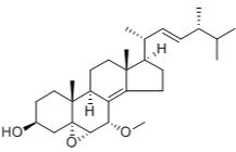 7α-甲氧基-5α，6α-環(huán)氧麥角甾-8（14），22-二烯-3β-醇標準品