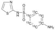 磺胺噻唑-13C6溶液標(biāo)準(zhǔn)物質(zhì)