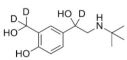 沙丁胺醇-D3標準物質(zhì)