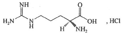 鹽酸精氨酸對照品